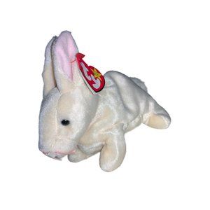 Ty Beanie Babies Nibbler the  Bunny Rabbit